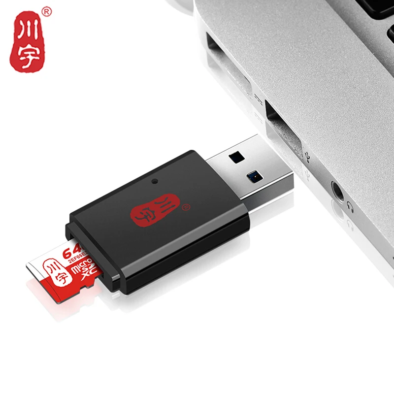 

Kawau USB 3.0 TF Card Reader Supports Up to 128GB with TF Microsd card Slot Card Reader C308 High Quality Speed for Computer