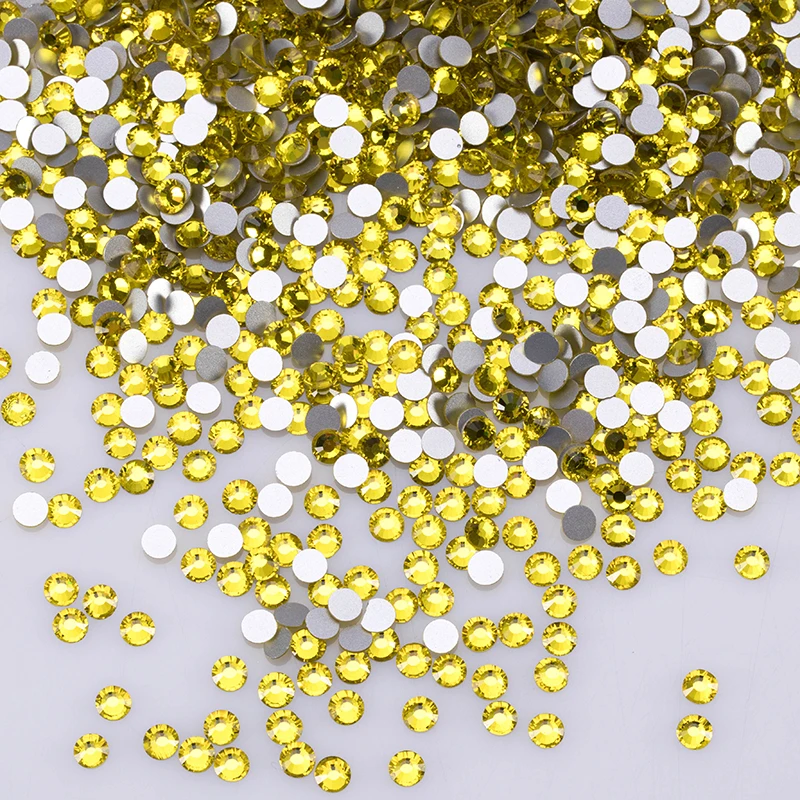 Glass Flat Back Rhinestones (1)