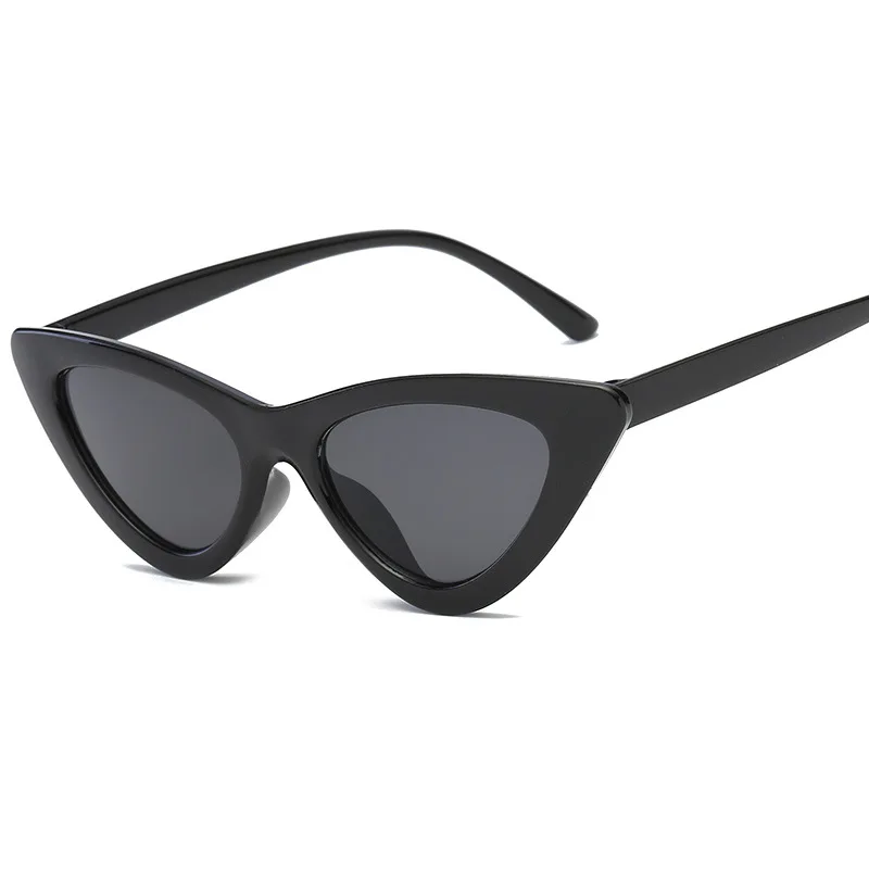 Модные очки в стиле «кошачий глаз бренд дизайнерские женские солнцезащитные очки личность трендовый милый ретро солнцезащитные очки без оправы очки Oculos De Sol
