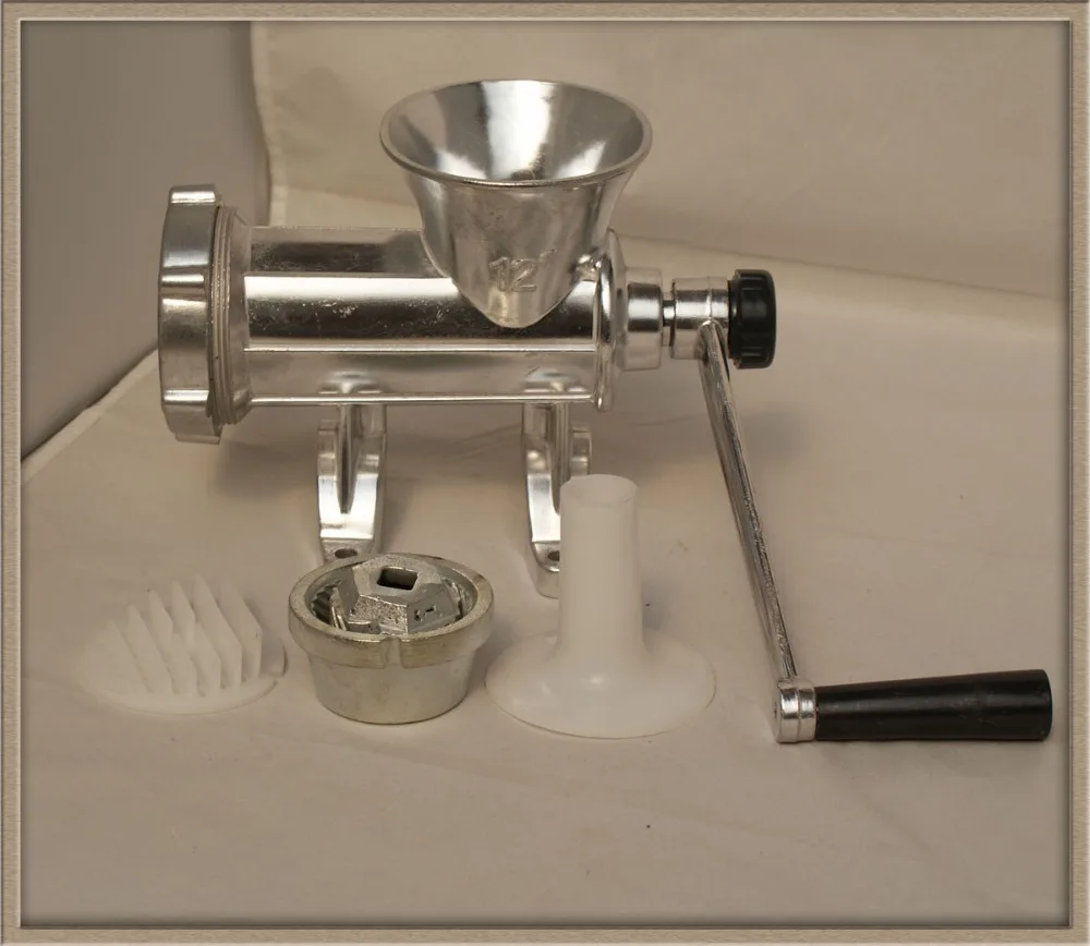 Manual meat grinder, Aluminum alloy meat mincer, Multi function mincing