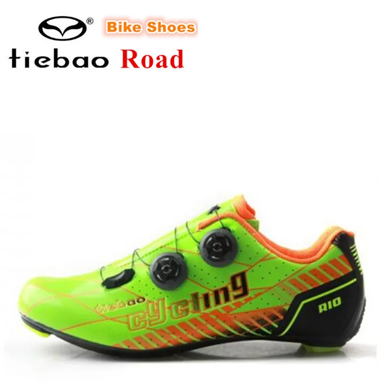 Tiebao дорожный Велосипедный спорт обувь из углеродного волокна для мужчин zapatillas deportivas mujer спортивные велосипедные кроссовки для велосипедиста самоблокирующаяся обувь для шоссейного велосипеда