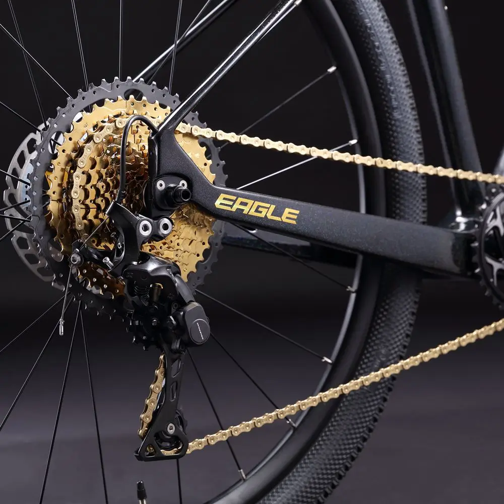 gold mountain bike wheels