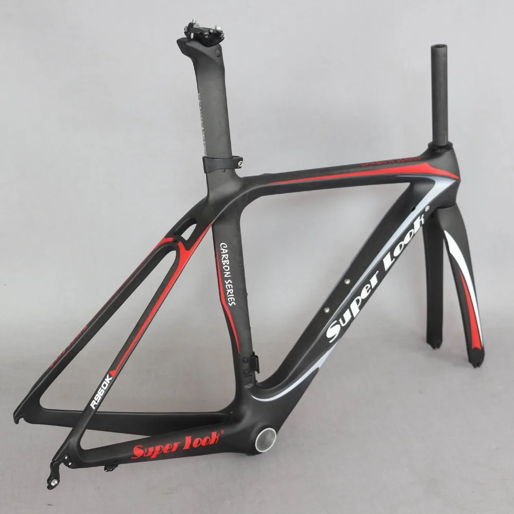 Discount Factory clearance OEM ASTER Frameset carbon fiber road bike frame FM288 , SIZE 61CM carbon Bicycle FRAME , 7