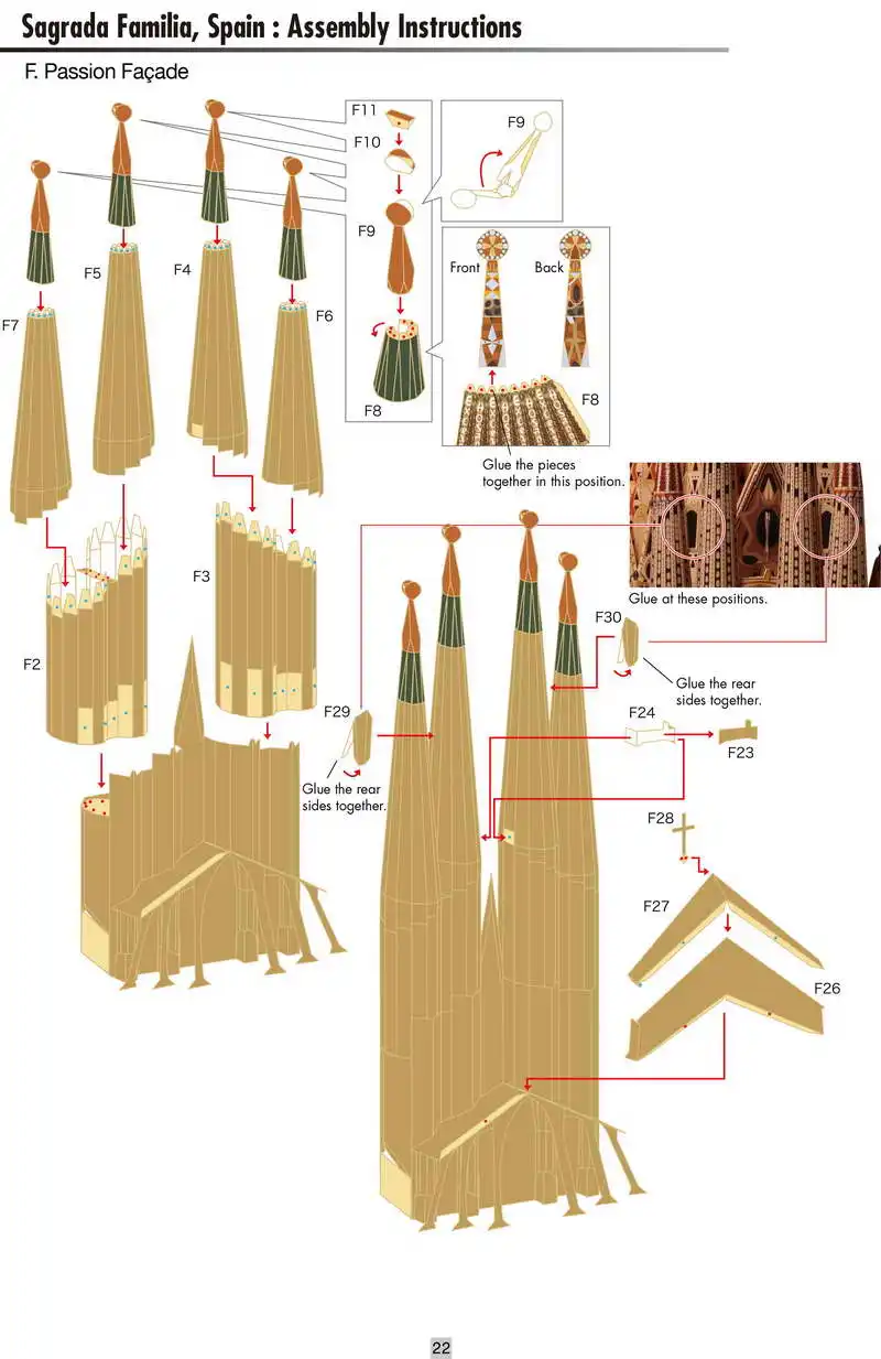 Бумажная модель DIY Sagrada Familia, Испания Ремесленная Бумажная модель архитектура 3D DIY обучающие игрушки ручной работы игра-головоломка для взрослых