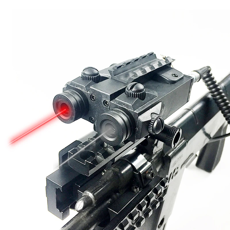 

Tactical Red Laser Sight And IR Laser Scope Combo Dual Hunting Laser For Gun Military AR 15 Mira Laser Pistola