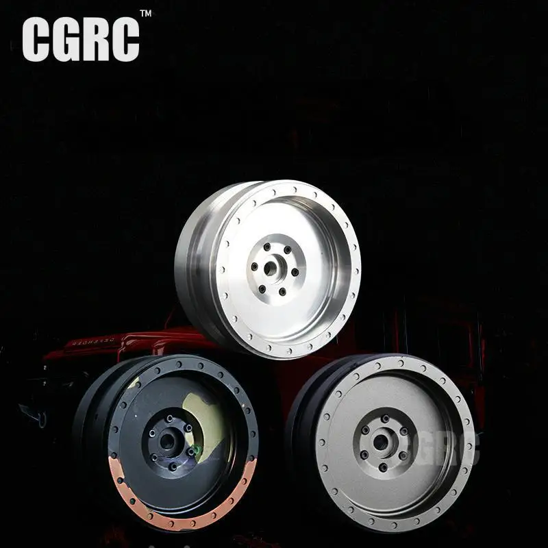 

4Pcs/Set 1:10 RC Crawler Metal Alloy 2.2 Inch Wheel For 1/10 Axial SCX10 TAMIYA CC01 RC4WD D90 D110 Trx4 90046 90047