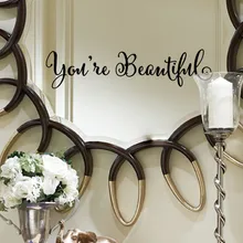 Молитвенные изменения вещи наклейки на стены DIY Надписи Искусство Цитата настенные наклейки слова съемное Искусство гостиная спальня Фреска домашний декор