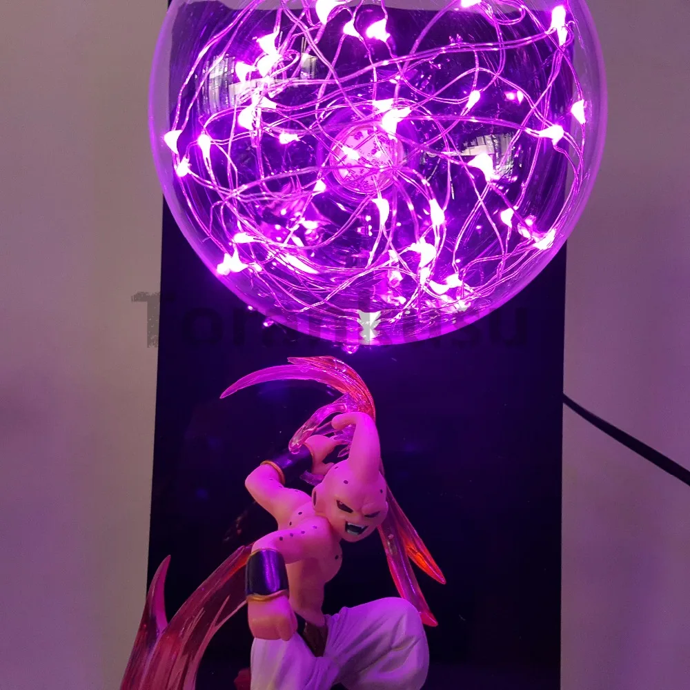 Dragon Ball Z Majin Buu фигурку камехамеха DIY светодиодный светильник в стиле аниме