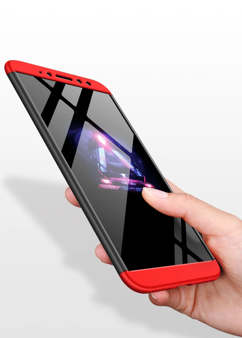 Xiaomi Redmi S2 Case 360 Degree Full Body Cover Case For Xiaomi Redmi S 2 Shockproof Case with Tempered Glass for red mi s2 xiaomi leather case case