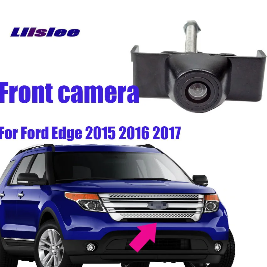 

LiisLee For Ford Edge 2015 2016 2017 CCD Car Front Logo Camera Front View Camera