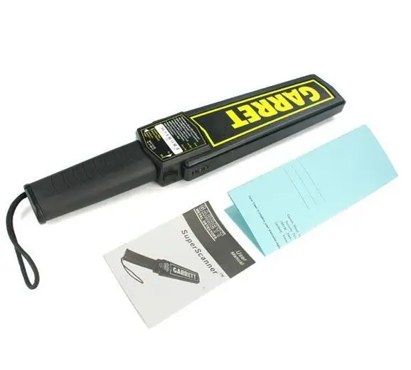 

High Sensitivity Garrett Super Scanner Hand Held Gold Metal Detector For Security Detectors #1165180