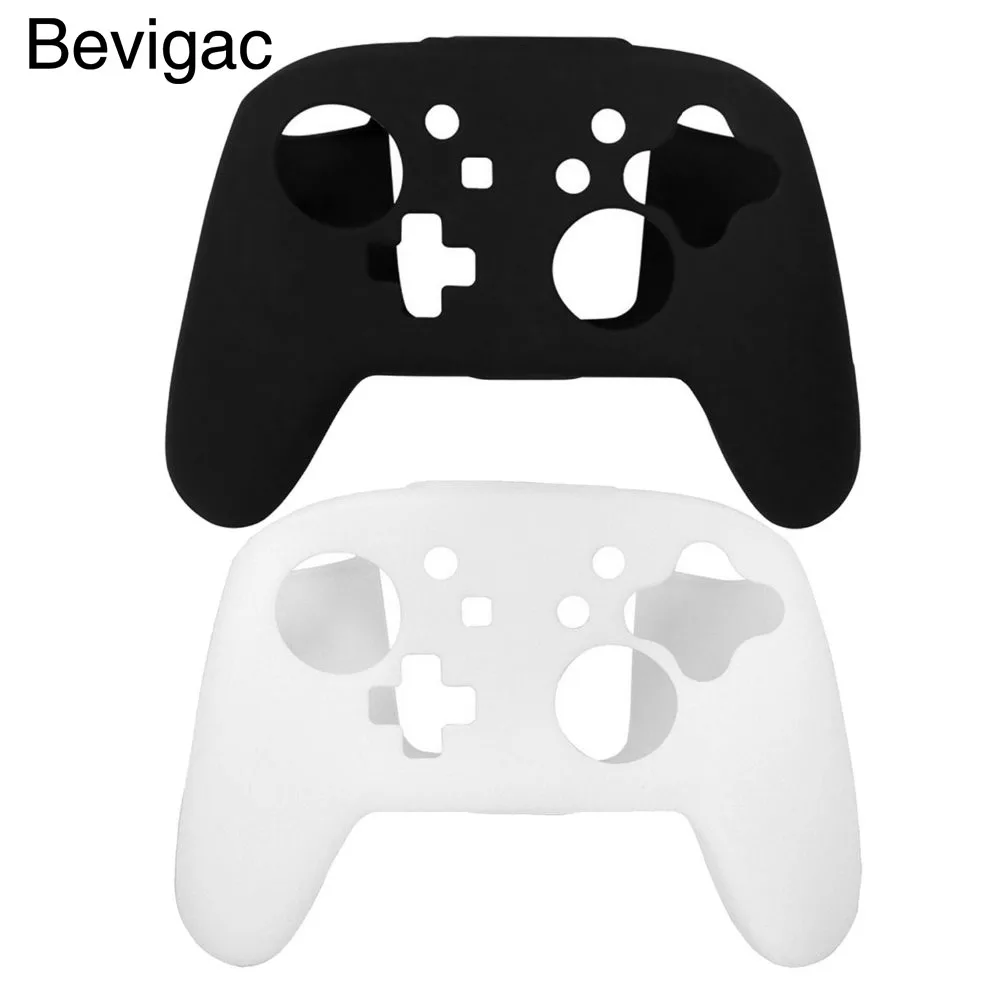 

Bevigac Silicone Protective Anti-slip Case Cover Skin Shell for Nintendo Nintend Switch NS Pro Controller Game Accessories