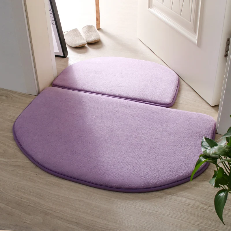 Anti-slip Toilet Carpet Water Absorption Mats Bath Room Carpet Set Memory Foam Mat Bath Decor acessorios de banheiro 2 pcs/set