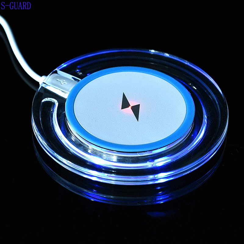 

S-GUARD Qi Original Wireless Charger Charging Pad for SAMSUNG S8 S6 Edge S6edge+ Plus S7 S7Edge Note5 iphone X 8plus LG Nexus456