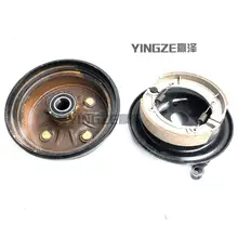 GO KART картинг ATV UTV Багги Левый Правый передний фланец и барабан тормоза концентратор с тормозных колодок