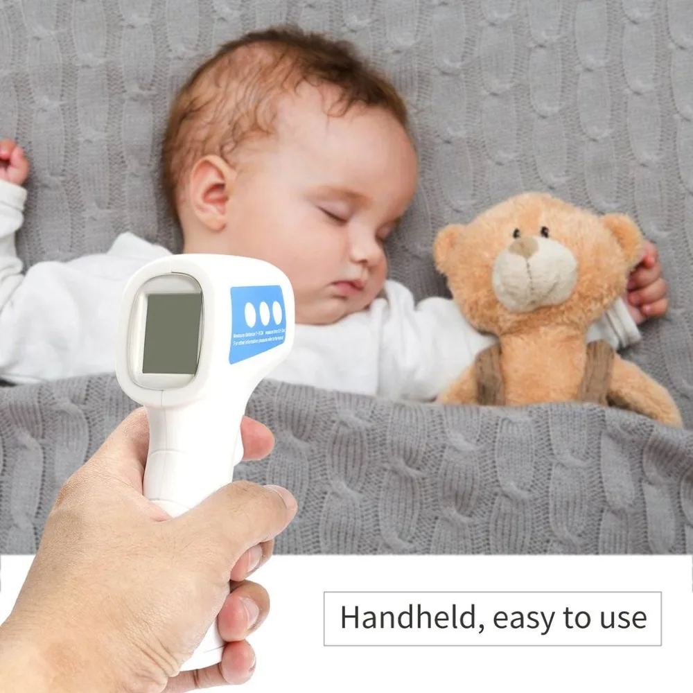 

Handheld Digital infrared thermometer Non Contact laser Temperature Gun LCD Display for Body and Room temperature Hot sale