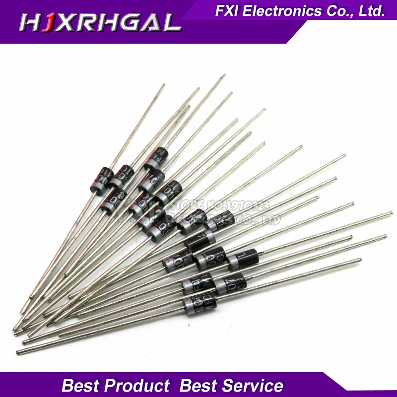 

100pcs UF4007 DO-41 Rectifier Diode 1A 1000V New original