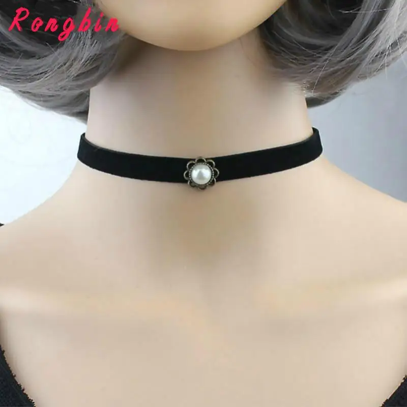 

Vintage Necklace For Women Lady Fine Jewelry False Collar Statement Necklace Chokers Pendant Collier Ras De Cou Fashion Jewelry