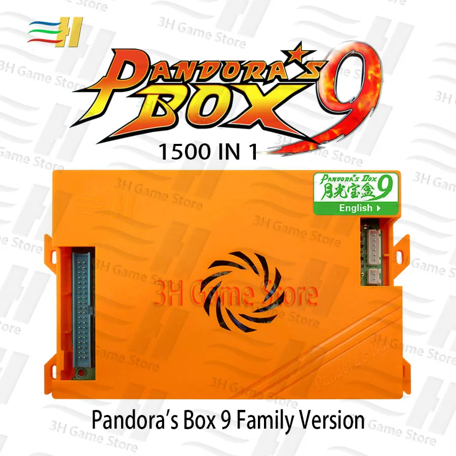  Pandora box 9 1500 in 1 family arcade game motherboard multi game pcb HDMI VGA usb joystick for pc 