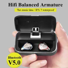 

Original Bluetooth 5.0 Wireless earphones 3D Stereo Waterproof wireless Earphones PK meizu pop huawei freebuds i10 tws elari X2T