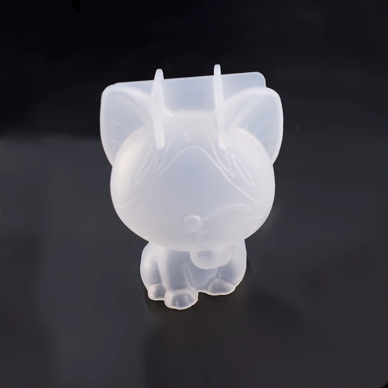 Unicorn-kitten-transparent-mirror-silicone-mold-DIY-fondant-mousse-mold-Decoration-mould (3)