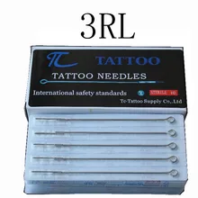 YILONG TC татуировки 3RL иглы татуировки 50 шт./партия stianless стальные иглы медицинские иглы для татуировки