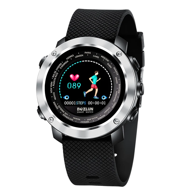 

2018 Watch Men Smart Bracelet Heart rate Pulse Pedometer Calorie Waterproof Stopwatch Sports Watch Alarm clock Smart Watches