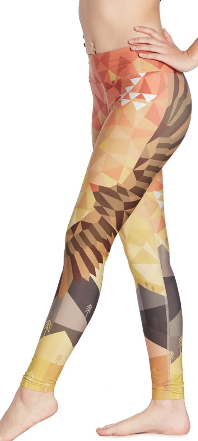 

Women Flexible Geometrical Bird Print Tight Pants Workout Gym Training Running Yoga Sport Fitness Exercise Leggings Dropshipping