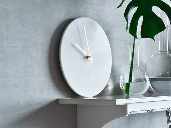 Скандинавский дизайн мраморные черные настенные часы креативные современные минималистичные настенные часы для спальни персональные настенные часы для гостиной C5T098
