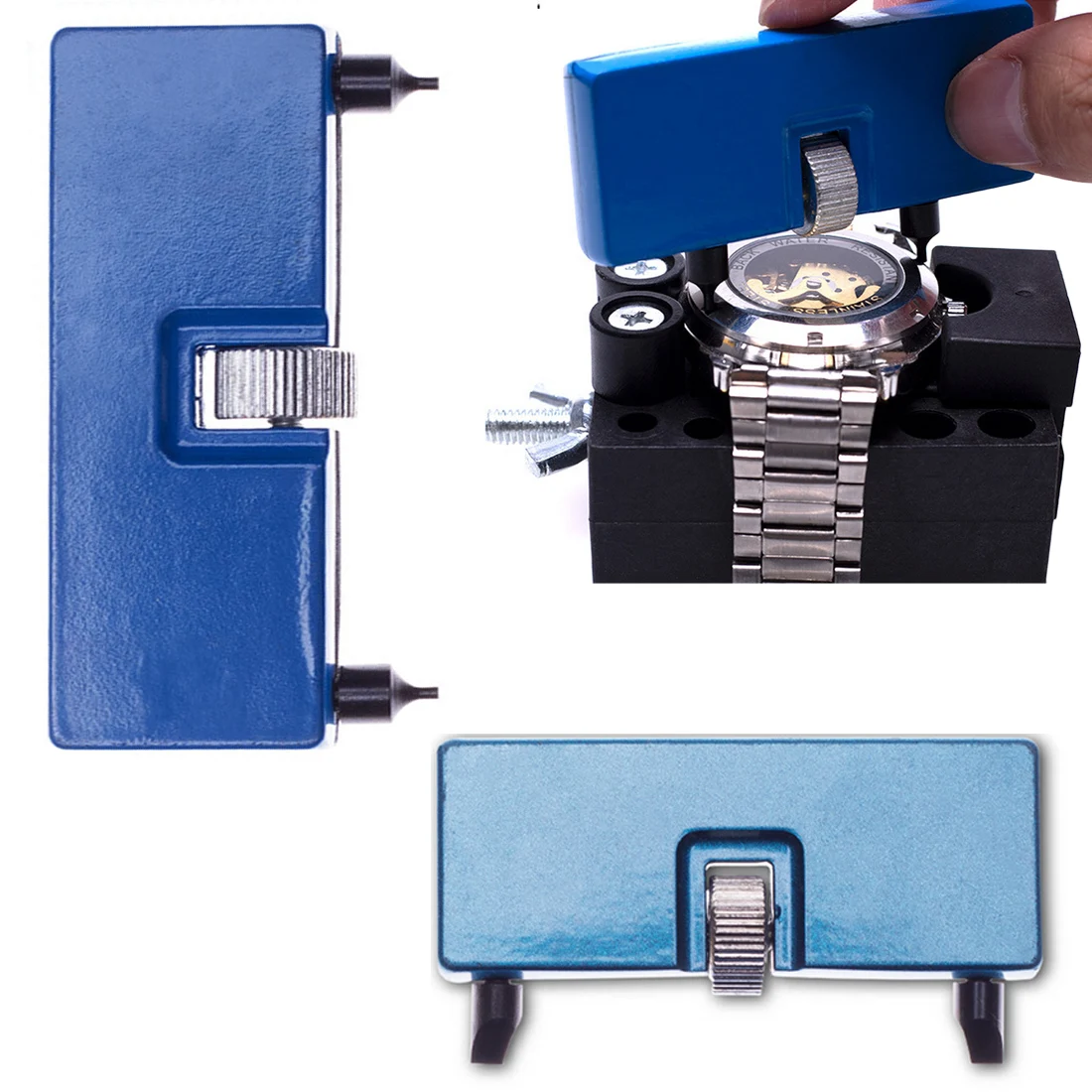 

Watchmaker Remover Movement Repair Watches Repair Tools Screw-on Back Case Adjustable Opener Tool Watch Tools