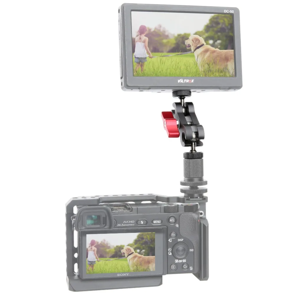 NICEYRIG Magic Arm 1/4 &quotшариковая Регулируемая подставка для монитора с углом 360 градусов