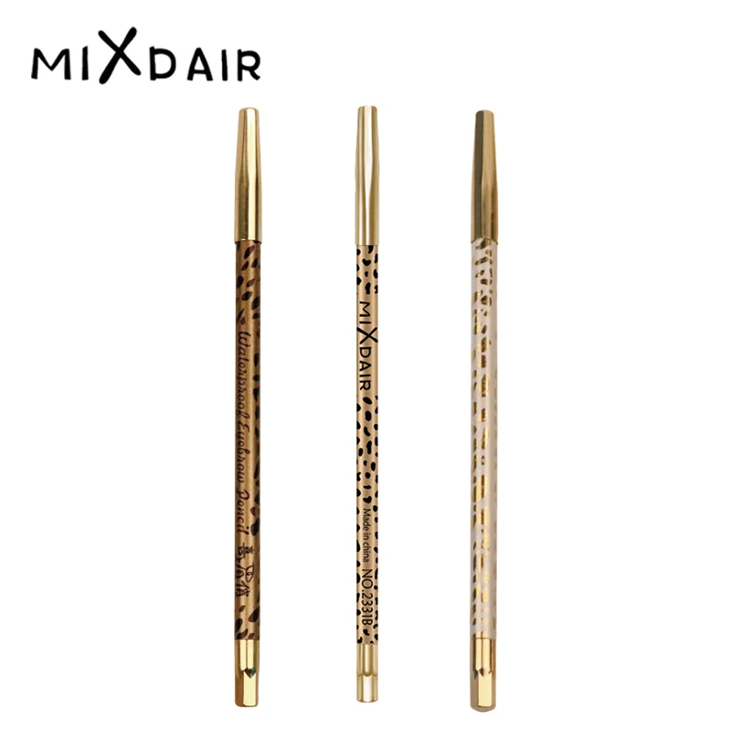 

Mixdair 3pcs/set Eyeliner Pencil Eyebrow Pencil Makeup Pen Long Lasting Waterproof Eye Cosmetic Professional Tool Black