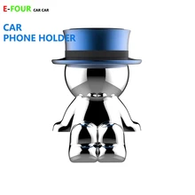 Suporte do Telefone Móvel Carro E-FOUR Magnético Suporte Do Telefone Da Menina da Boneca Decoração Do Carro De Metal Vara Montagens e Suporte Do Carro Universal