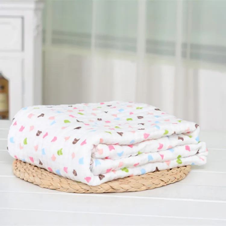 Детское полотенце, 6 слоев хлопковой марли, детское полотенце для лица, складывающееся полотенце для новорожденных, моющее полотенце для
