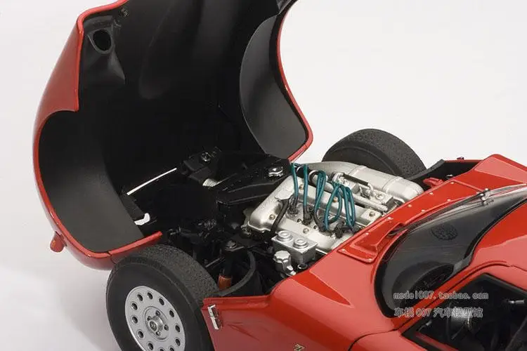 AUTOart 1:18 Alfa Romeo ALFA ROMEO TZ2 1965 модель автомобиля из сплава