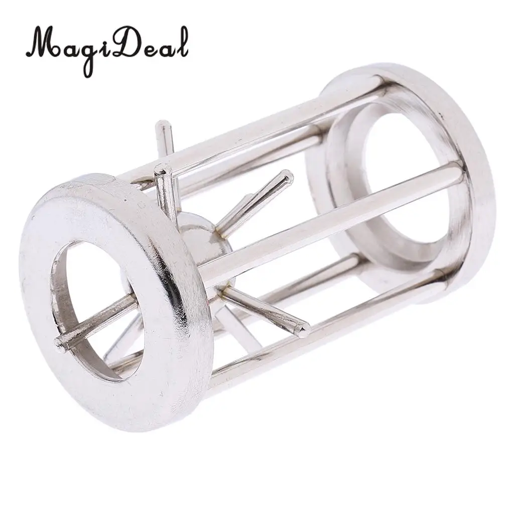 Cage Lock Puzzle Metal Brain Teaser IQ EQ Test Popular Party Intellectual Toys for Teenagers Adult Child Christmas Gift