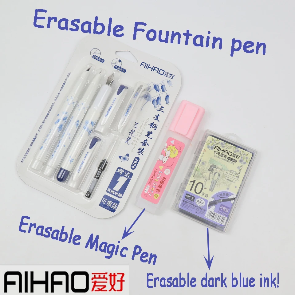 AIHAO2824 3 шт. набор авторучек 10 чернильная каллиграфическая ручка для студентов