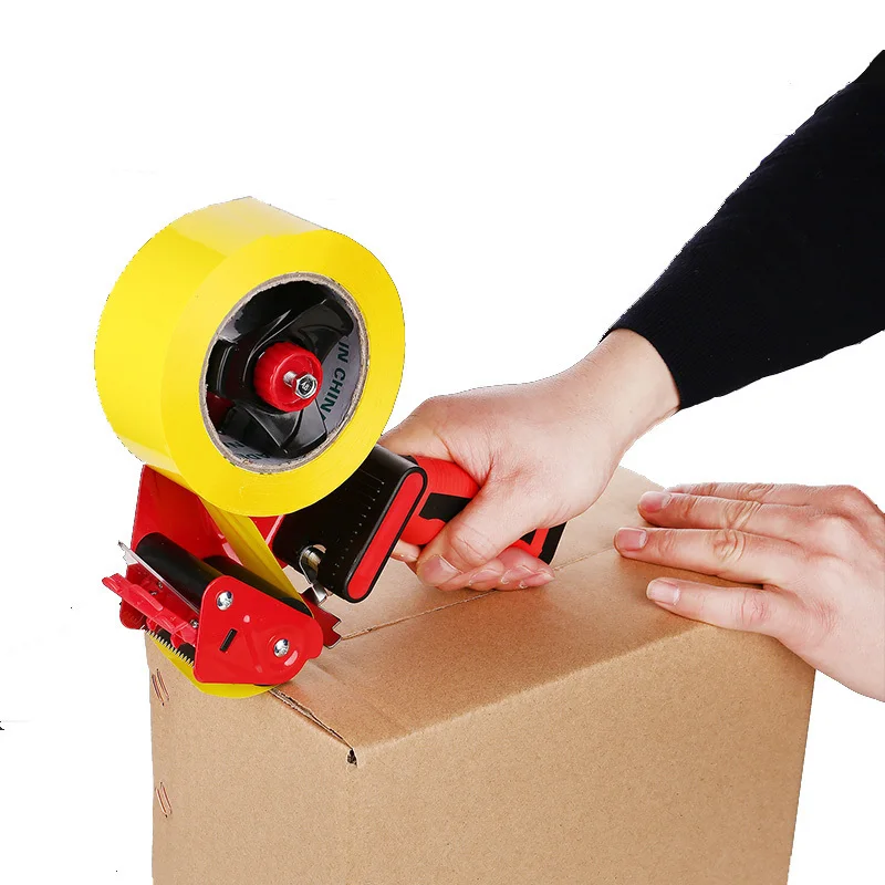 1pc Tape Sealing Packer Tape Dispenser Is Capable 5cm Width Plastic