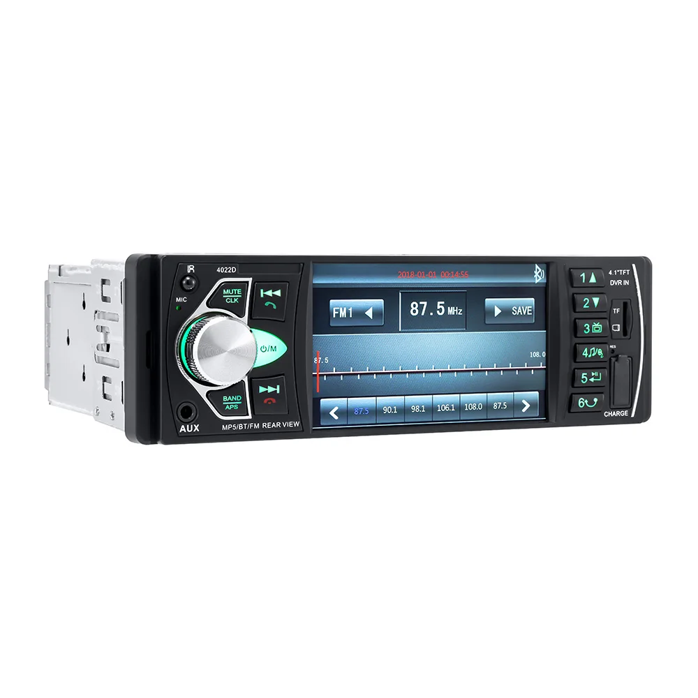 Автомагнитола 4022D с поддержкой Bluetooth громкой связи 4 1 дюйма HD большой экран USB/AUX