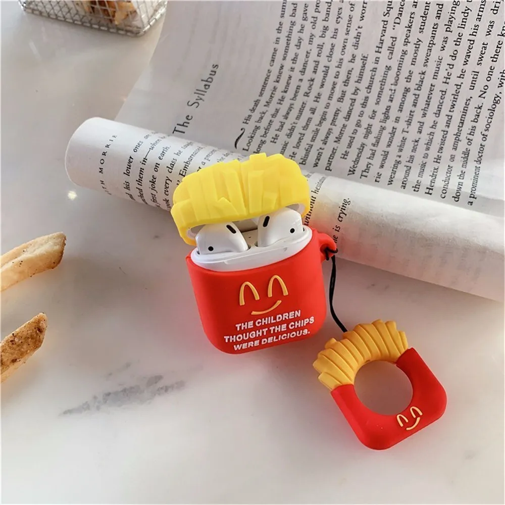 VOZRO-Burger-fries-Cartoon-Wireless-Bluetooth-Earphone-Case-For-Apple-AirPods-Headphones-Cases-For-Airpods-2 (4)