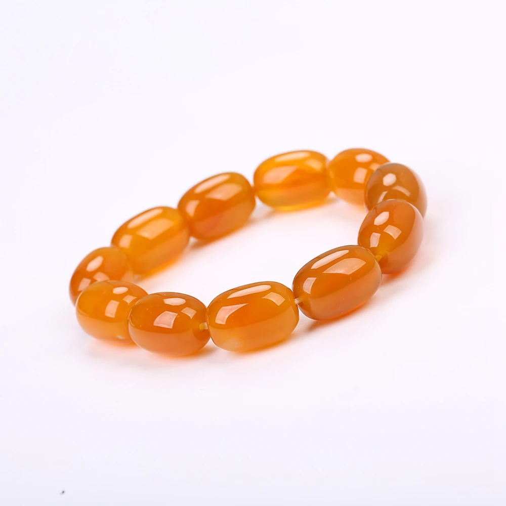 

Natural Stone Onyx Agates Bracelets Bangles Topaz Vein Mala Yoga Beads Meditation Healing Energy Fashion Jewelry kehribar tesbih