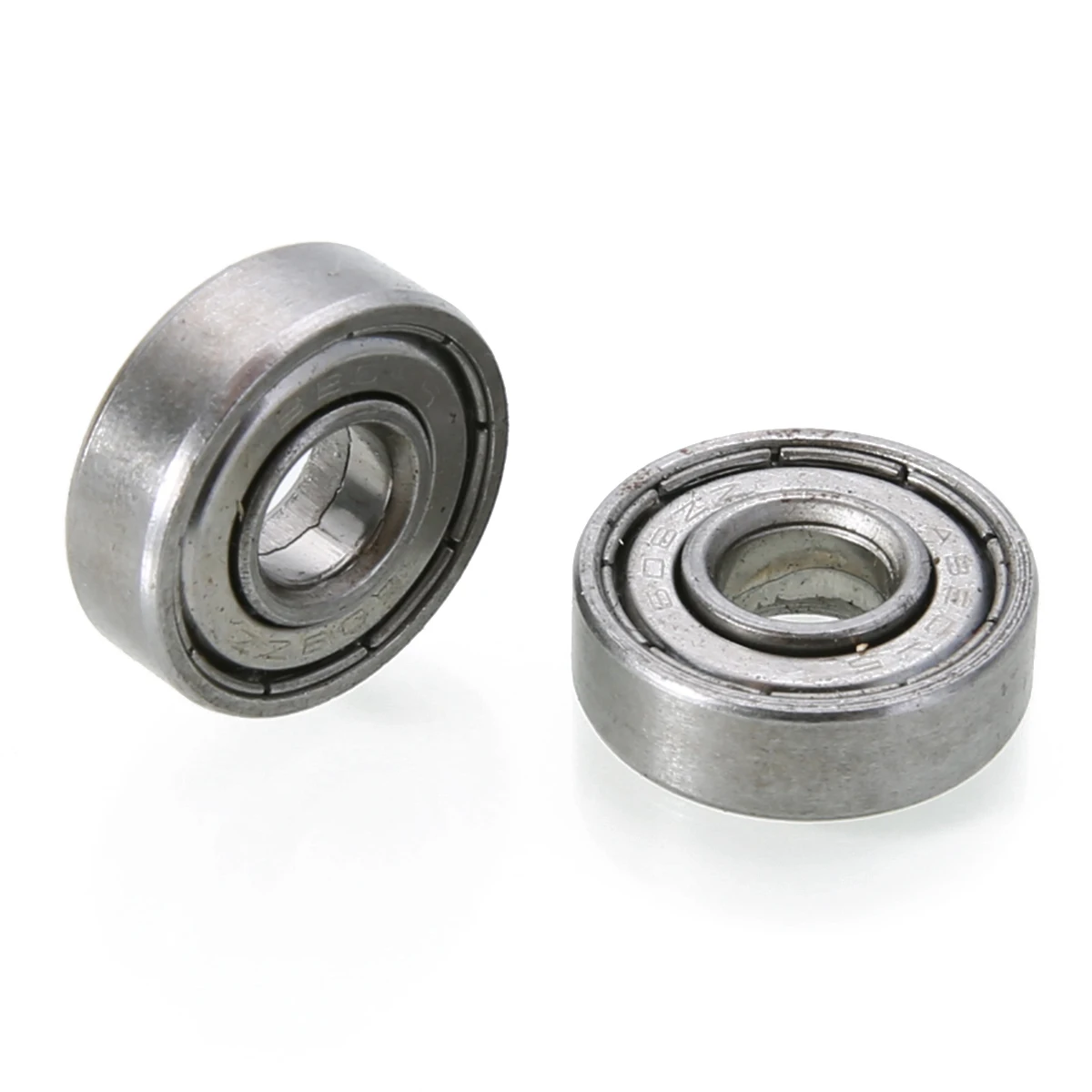 10pcs 608zz Deep Groove Bearing Steel Ball Bearings With Grease For Skateboard Roller Blade Scooter Inline Skating Mayitr