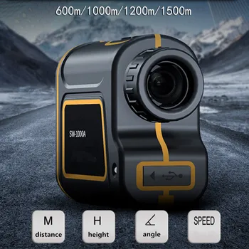 

Telescope Rangefinder Hunting Golf Laser Range Finder 1500 1000m 600m Laser Distance Meter Local Return Outdoor