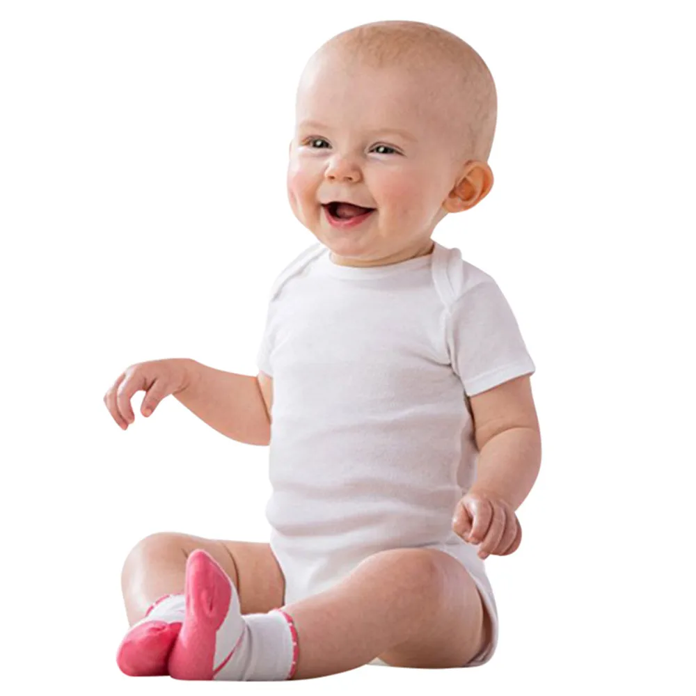 Детский Одноцветный Комбинезон для маленьких мальчиков и девочек, новорожденный короткий рукав, комбинезон, новинка, черный, белый, 30 - Цвет: Белый