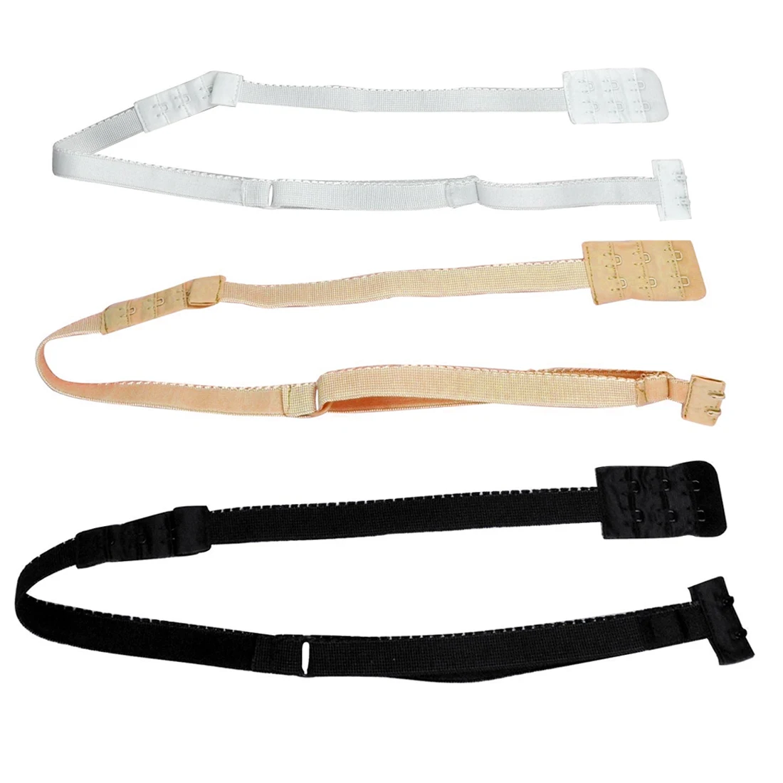 

Comfortable Low Back Backless Bra Strap Adapter Converter Fully Adjustable Extender Hook