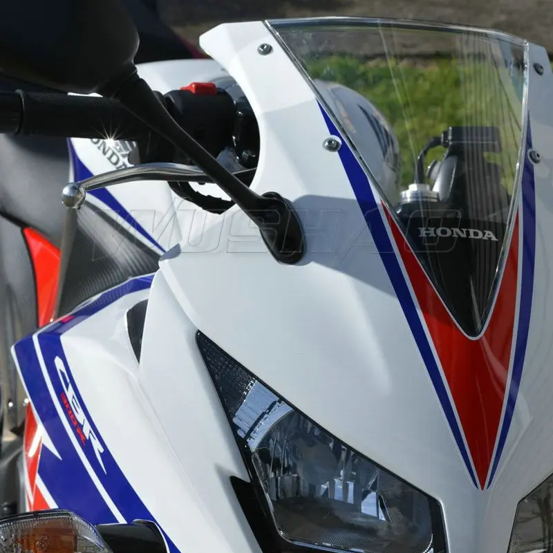 Дымчатое лобовое стекло для мотоцикла, лобовое стекло Ветер Экран для Honda CBR300R CBR 300 R 300R дыма иридия