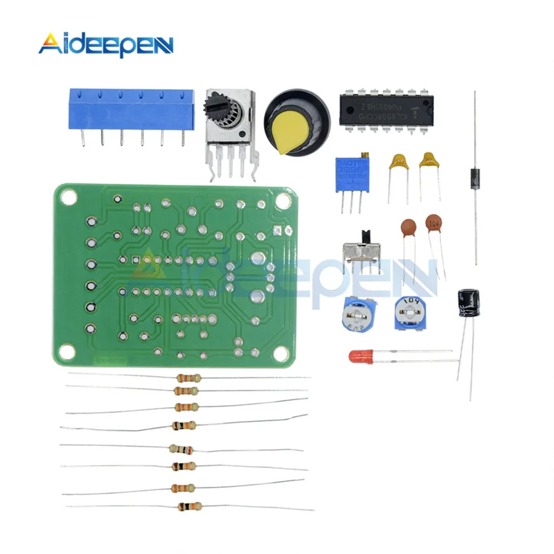 1 компл. DC 12 В ICL8038 монолитная функция генератор сигналов модуль DIY Kit синус квадратный треугольник квадратная волна электронная доска