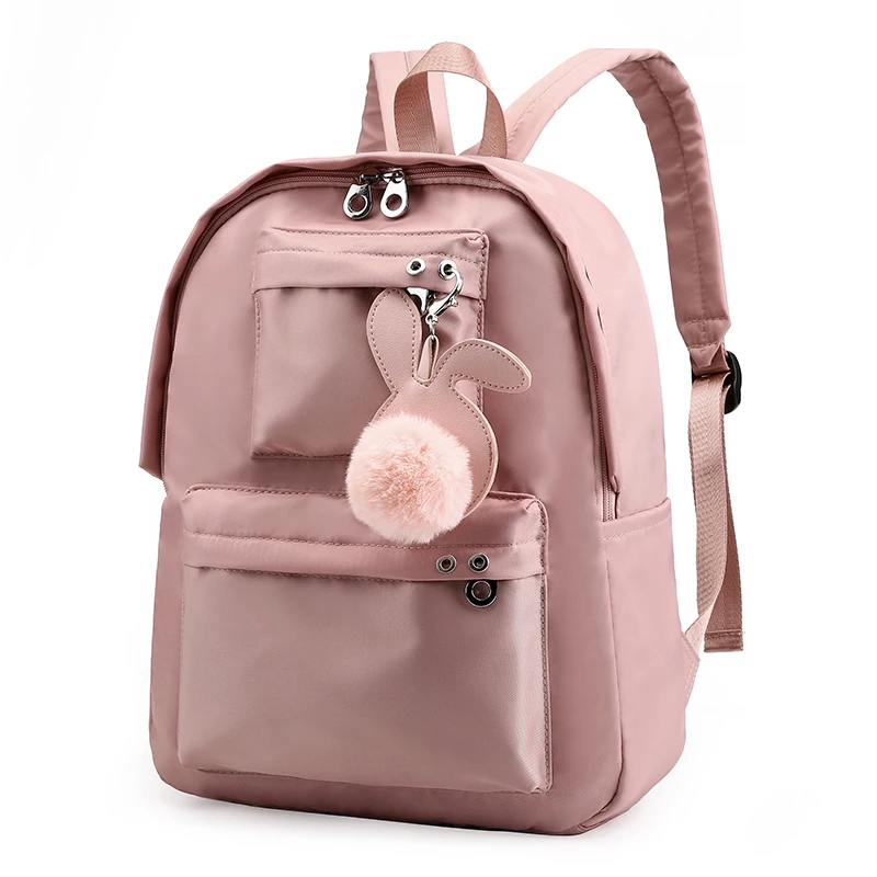 

Women Backpack High Quality Nylon School Bags For Teenage Girls Fashion Casual Female Shoulder Bag Large Capacity Travel Bag