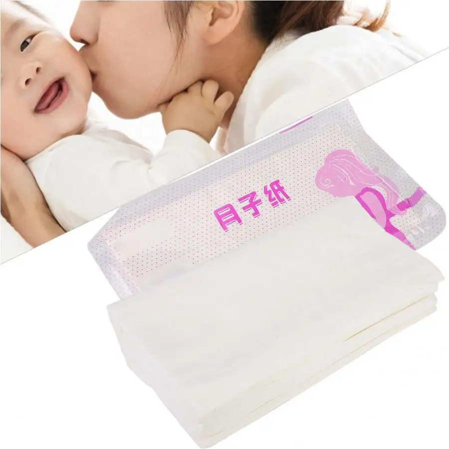 400 г портативная одноразовая мягкая древесная целлюлоза младенческой материнский период туалетной бумаги Чистящая салфетка