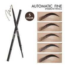 Waterproof Natural Long Lasting Paint Tattoo Eyebrow Black Brown Eyebrow Pencil With Brush Makeup Waterproof Natural Long Lasting Paint Tattoo Eyebrow Black Brown Eyebrow Pencil With Brush Makeup